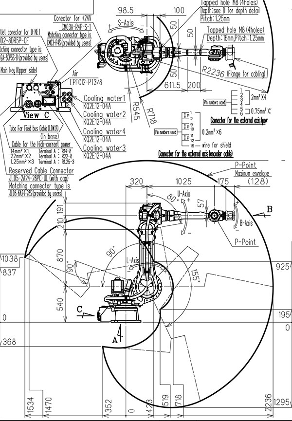 安川工业机器人MOTOMAN-SP80安川一级代理(图2)